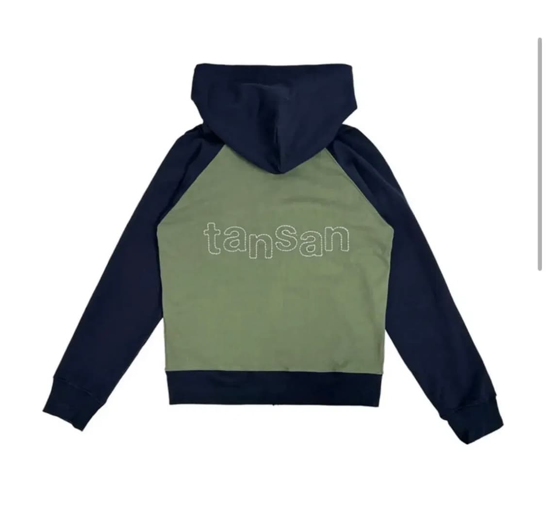 맨사이즈)탄산 마그네슘 링거 후드집업 카키/네이비 상품이미지1