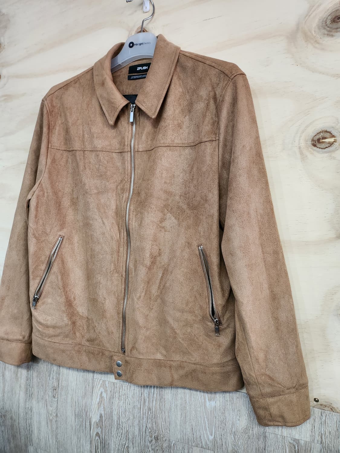 434) 지플리시 스웨이드 자켓 상품이미지3