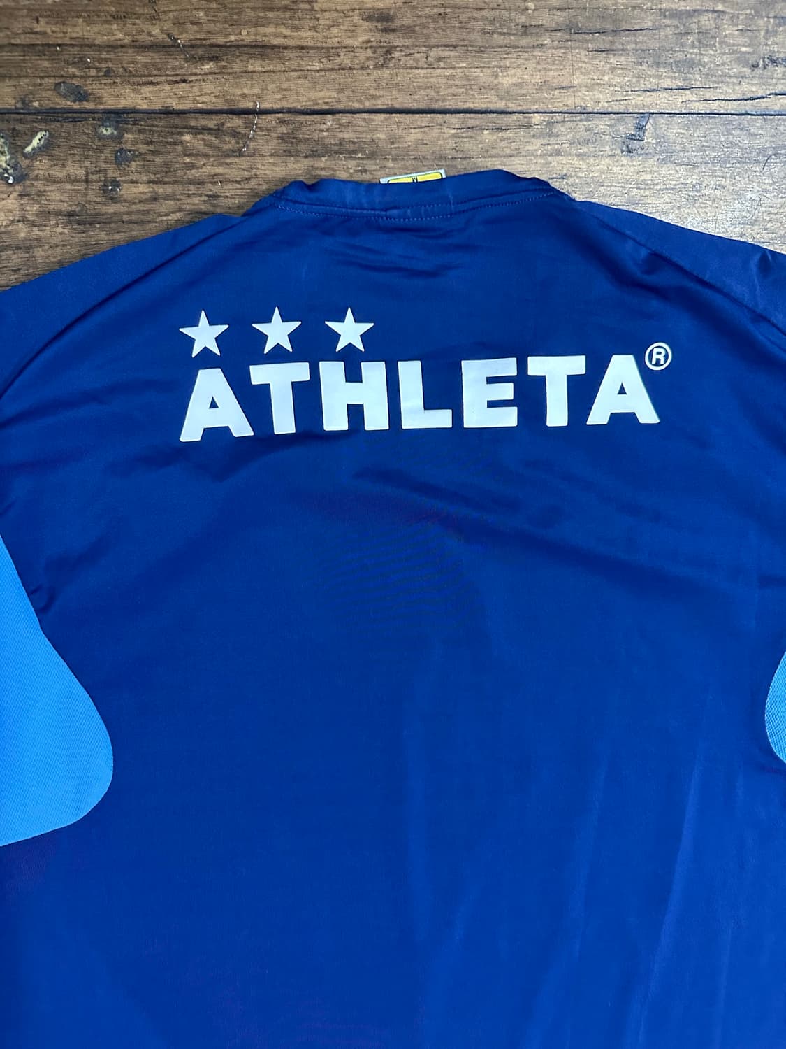 ATHLETA 아슬레타 풋살 트레이닝 반팔 네이비 실측 L 상품이미지5