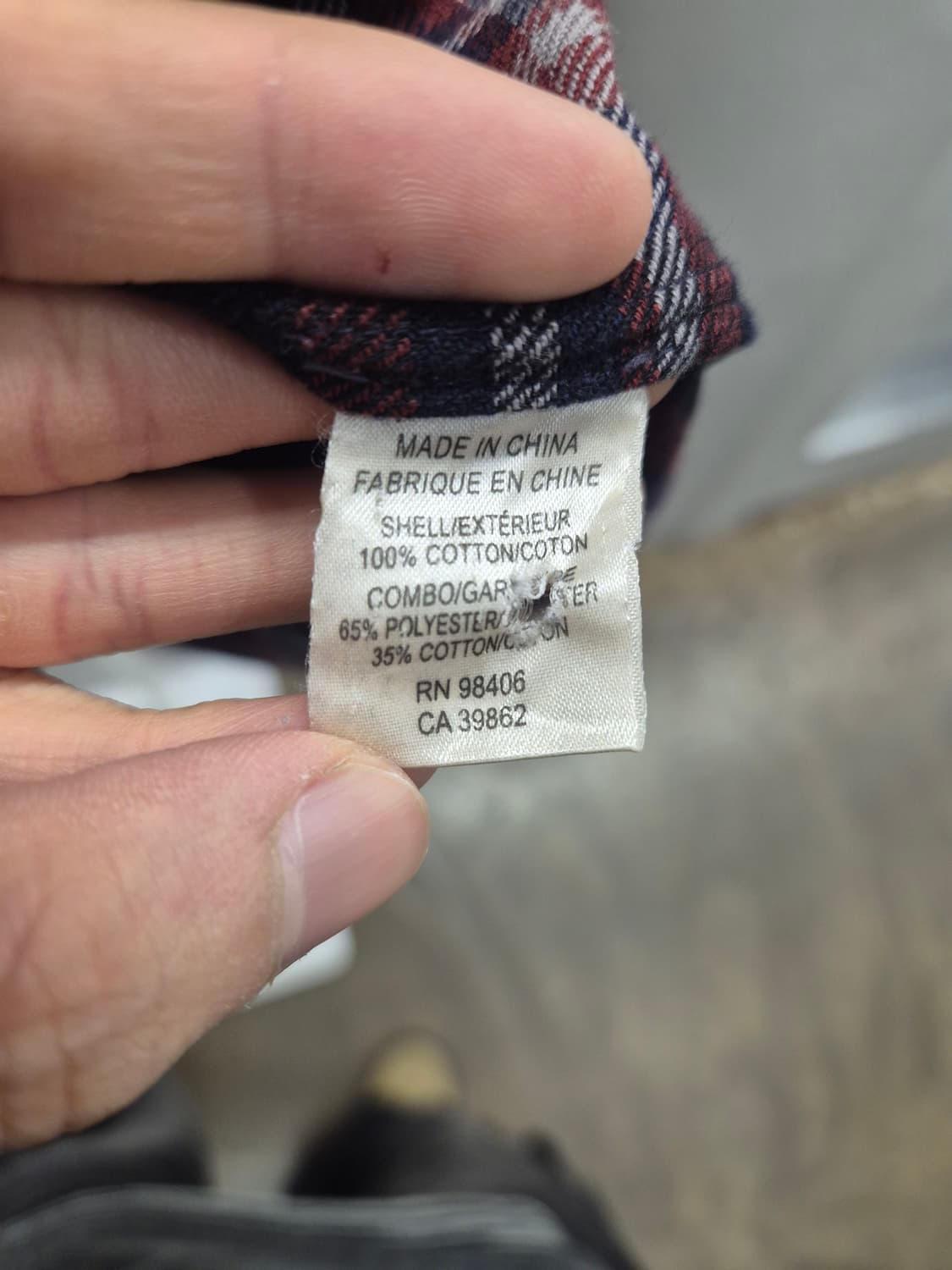 Theory 체크셔츠 레드 S 상품이미지6