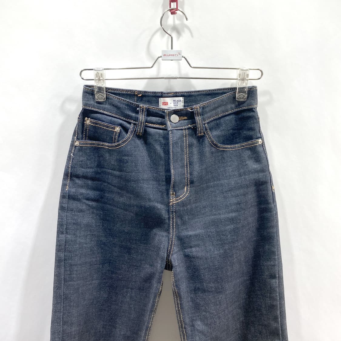 LVC 블랙원데이 여성캐쥬얼청바지 진청 27  상품이미지2