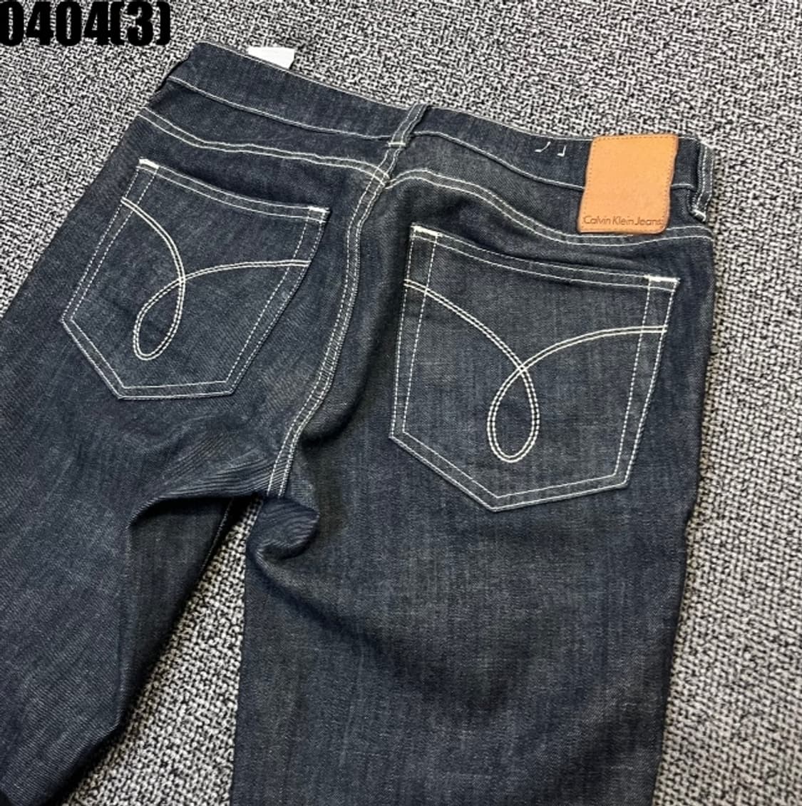 캘빈클라인 생지 데님 팬츠 상품이미지5