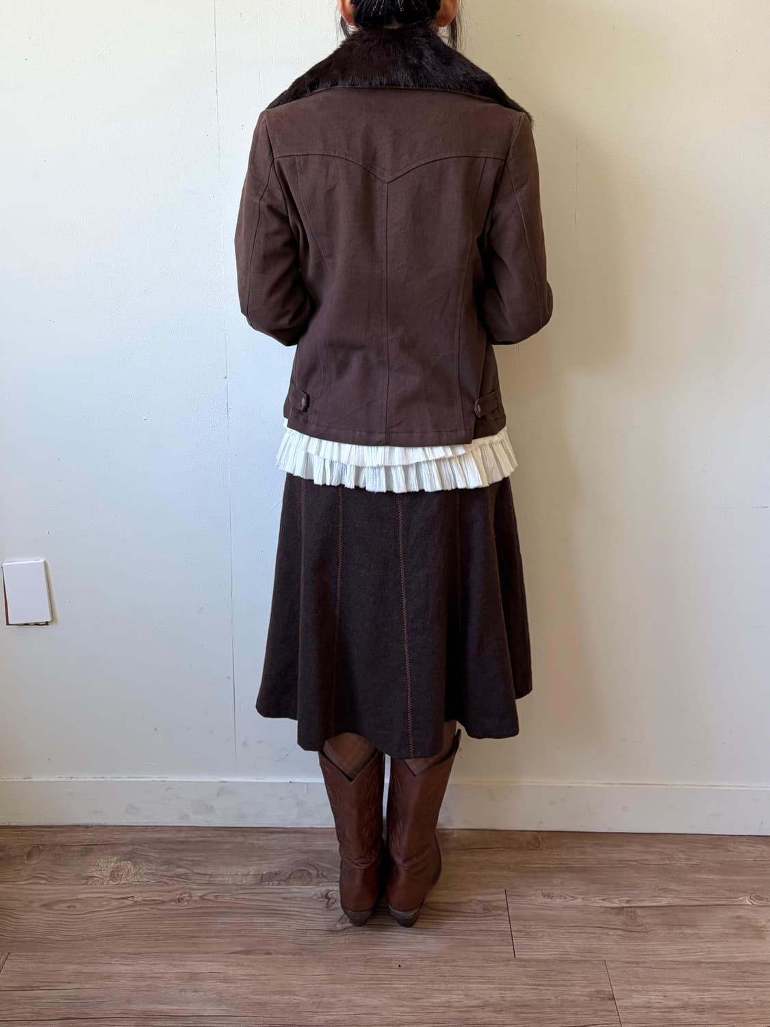 Astion Blue 코코아 퍼 자켓 상품이미지9