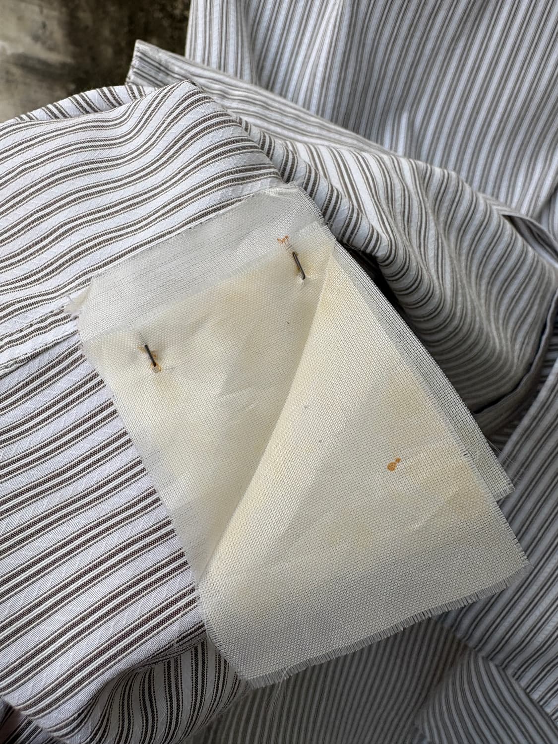 미우미우 06-07 fw 스트라이프 셔츠 상품이미지8