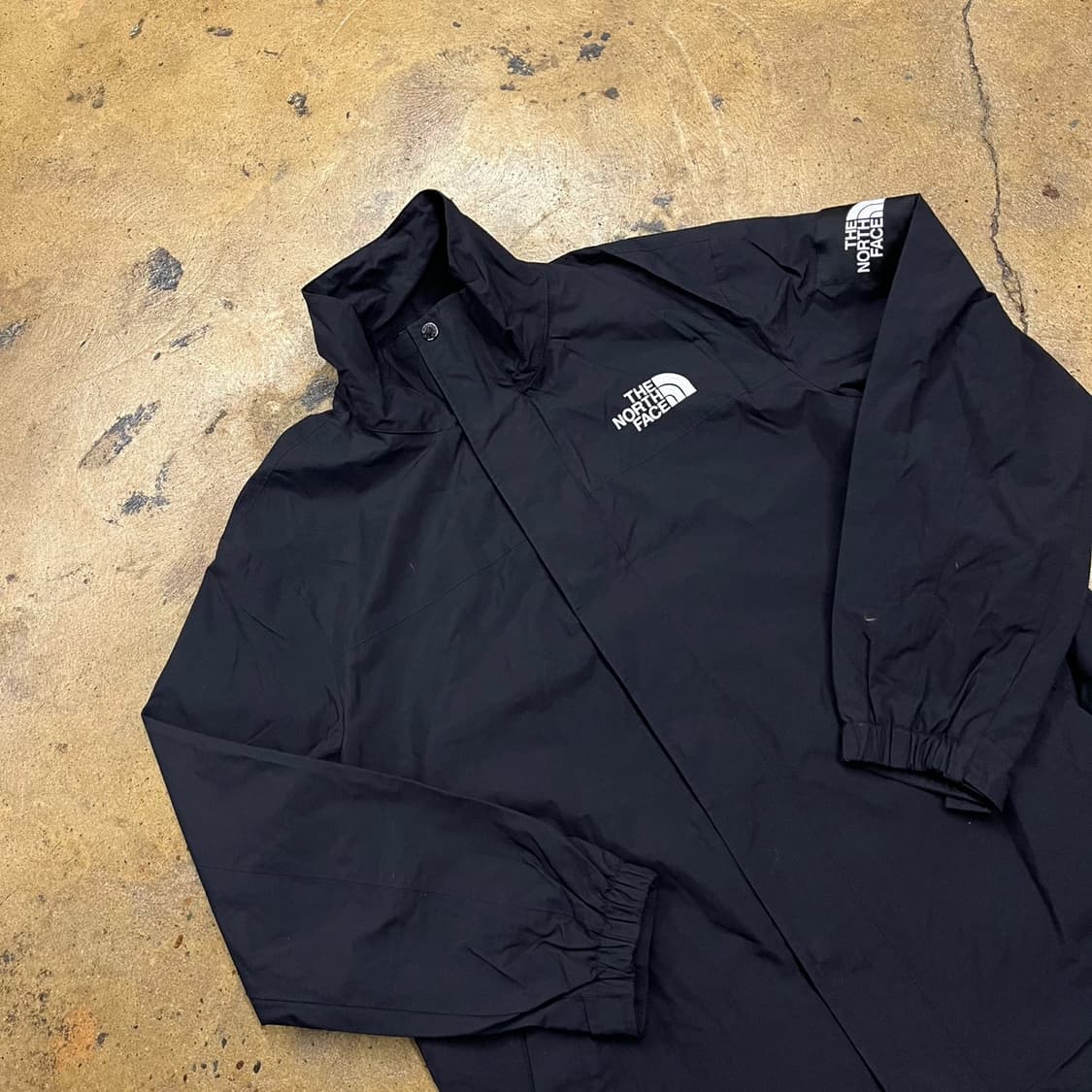 [정품/M] 노스페이스 블랙 바람막이 자켓 b14 상품이미지1