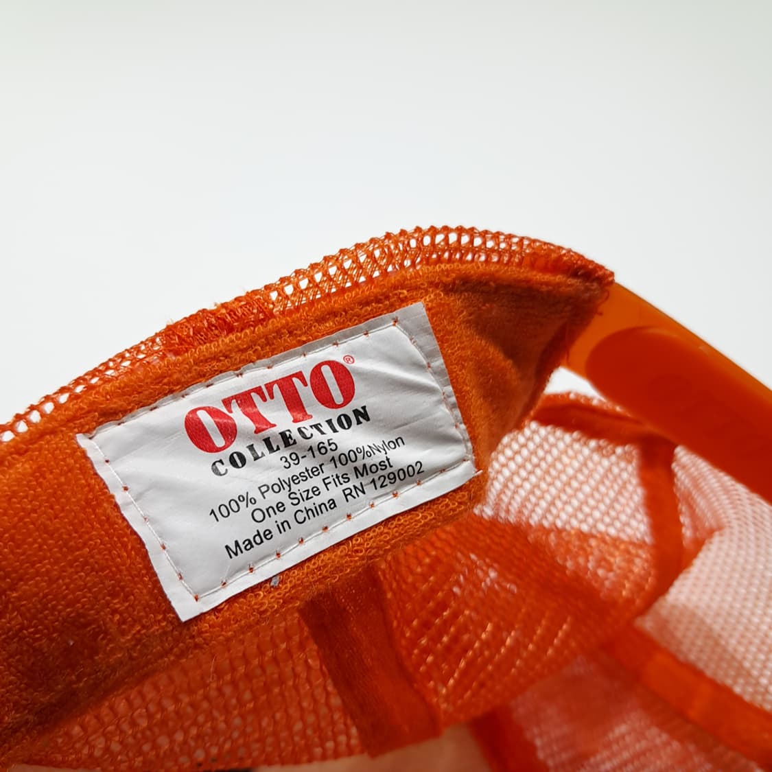 오토 FTM 로고 자수 오렌지 메쉬 로프캡 P2065 상품이미지7