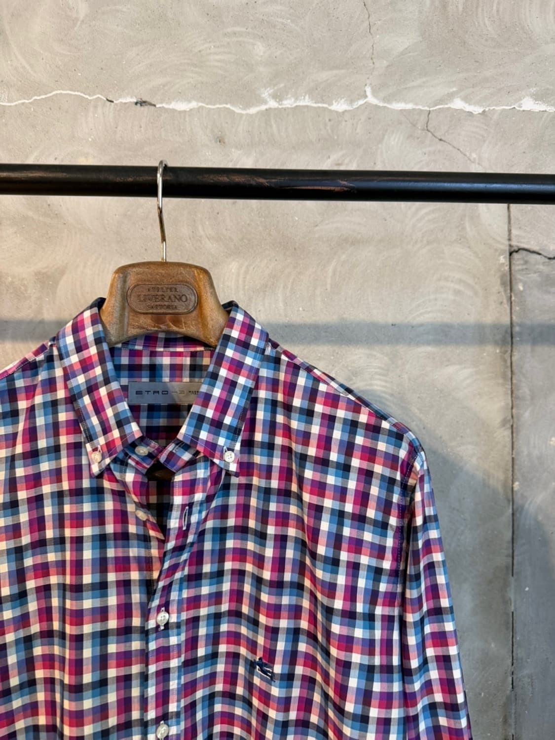 에트로 버튼다운 셔츠 100 상품이미지4