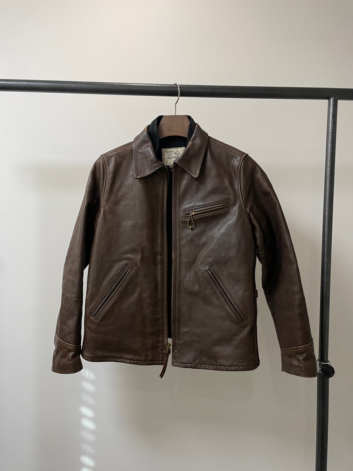 (38) sugar cane 슈카케인 홀스하이드 스포츠자켓 상품이미지3