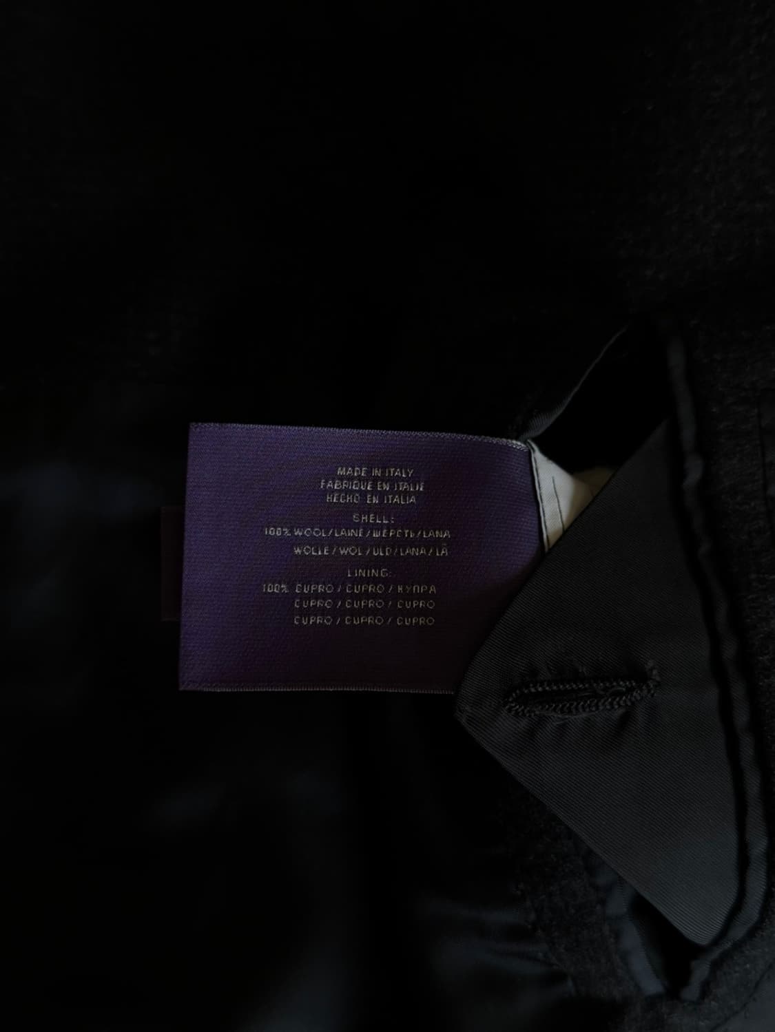 랄프로렌 퍼플라벨 테일러드 자켓 남성100 상품이미지8