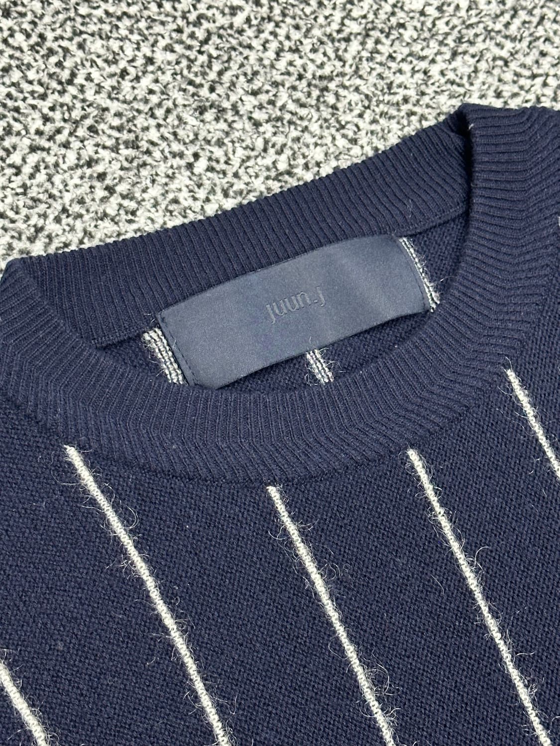 준지 모 니트 스트라이프  상품이미지3