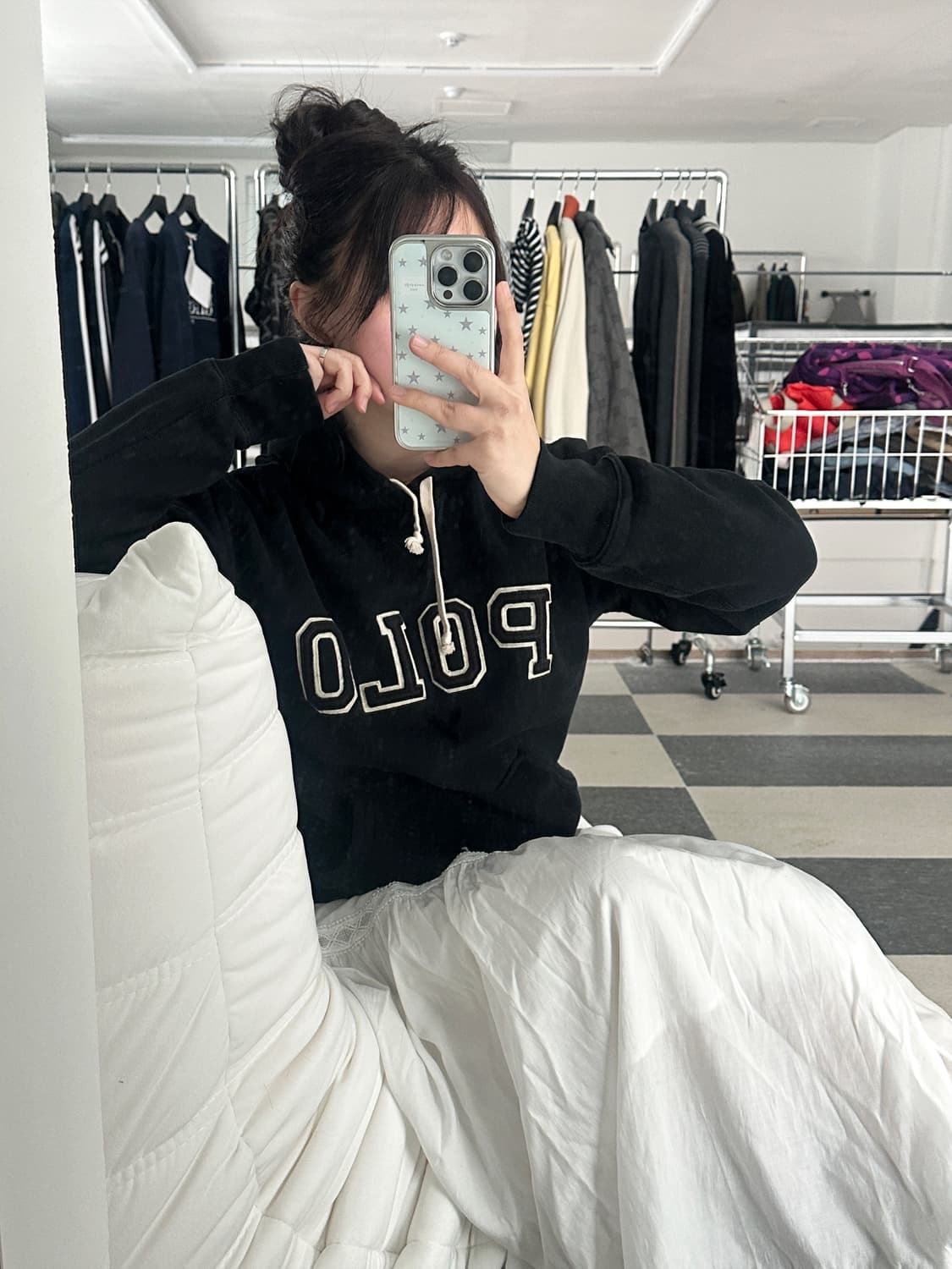 폴로 랄프로렌 빅로고 후드 티셔츠  상품이미지9