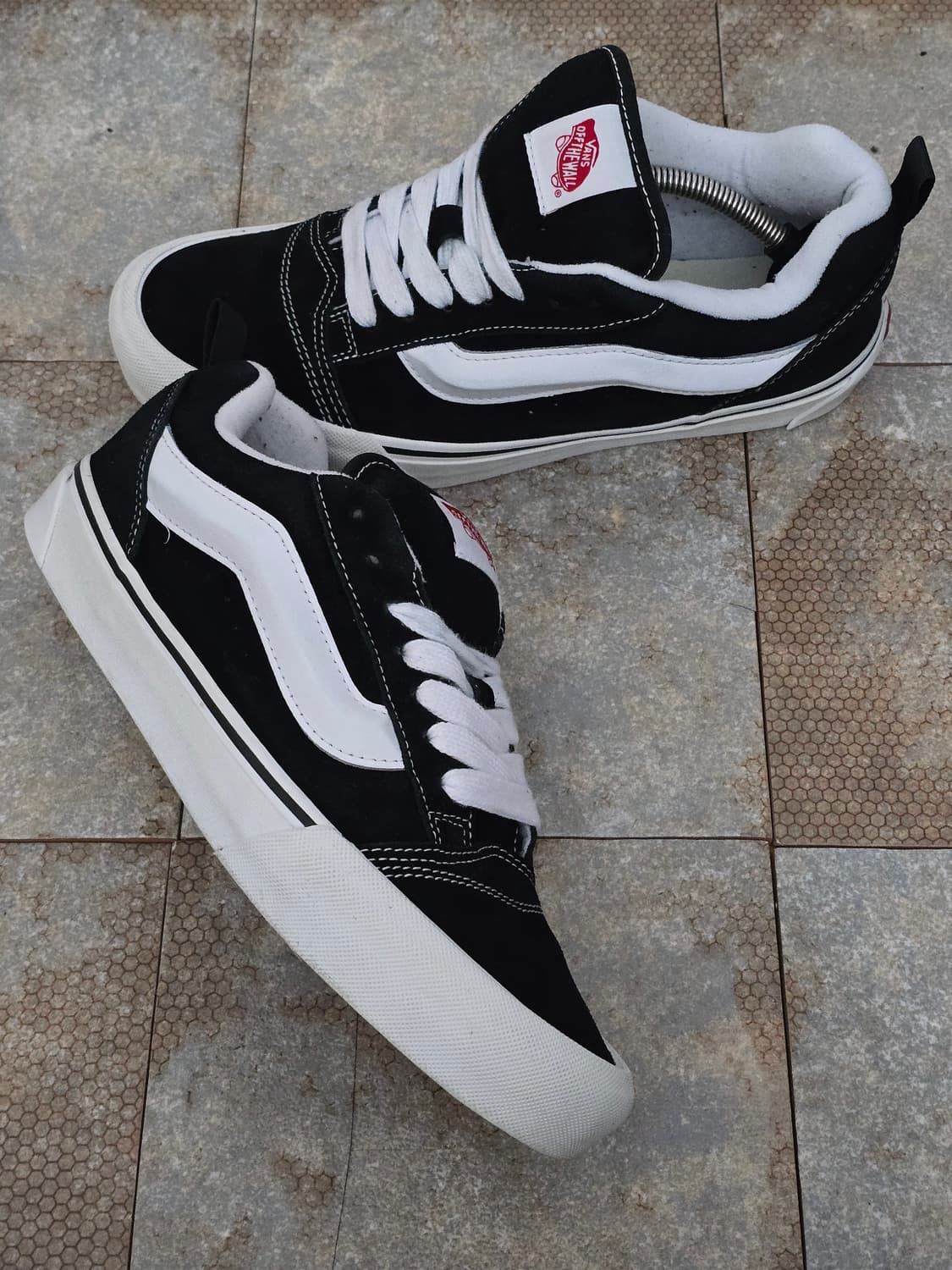 (270)반스 뉴스쿨 검흰 상품이미지7