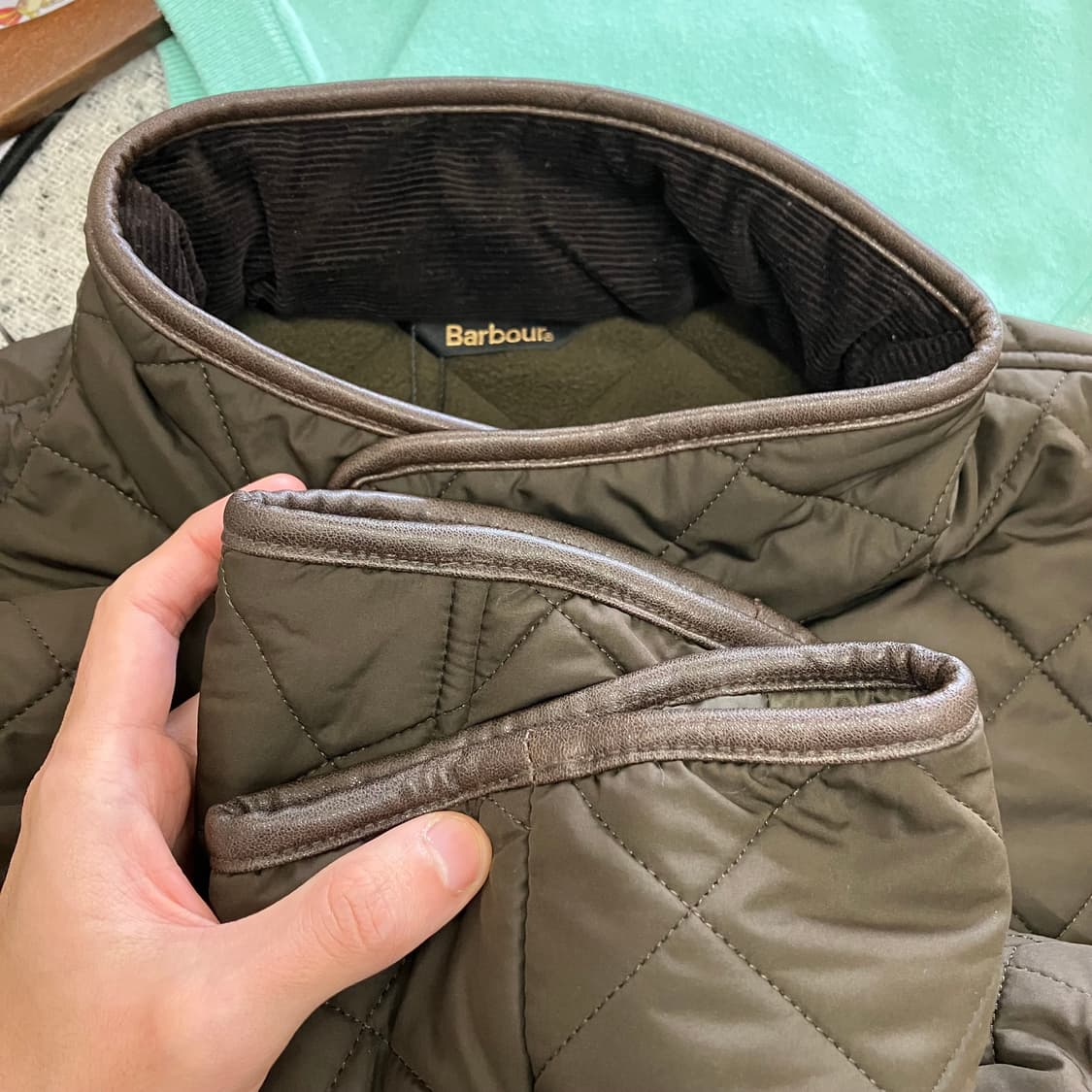 N117 바버 파웰 파월 퀼티드 자켓 상품이미지10