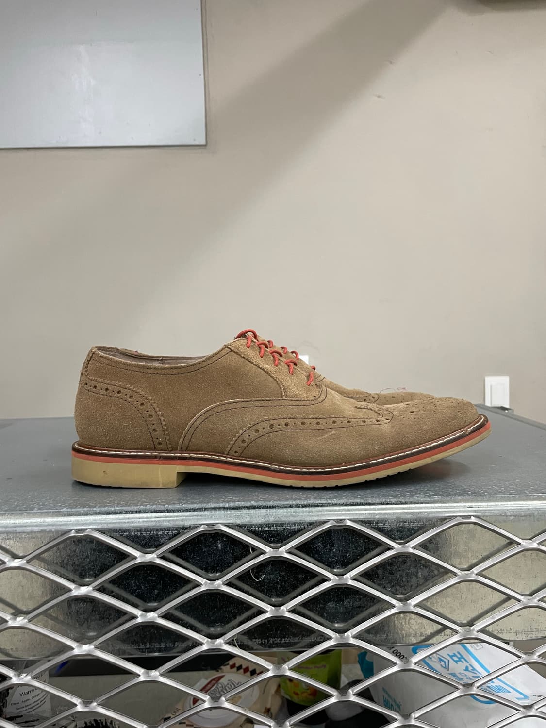 바나나 리퍼블릭 스웨이드 윙팁 브로그 옥스퍼드 US10.5 상품이미지4