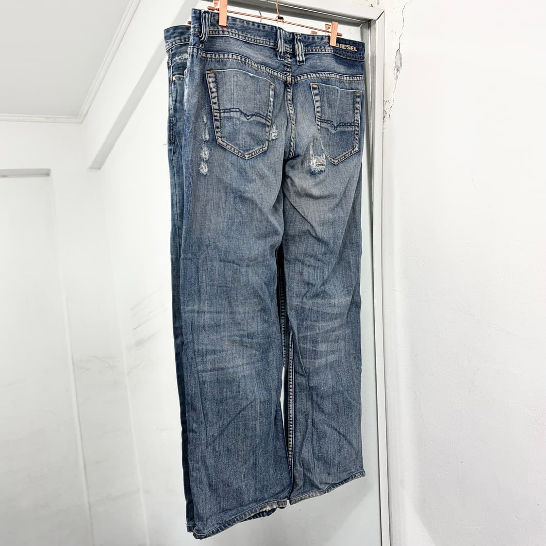 디젤 Viker 데미지 데님 팬츠 상품이미지5