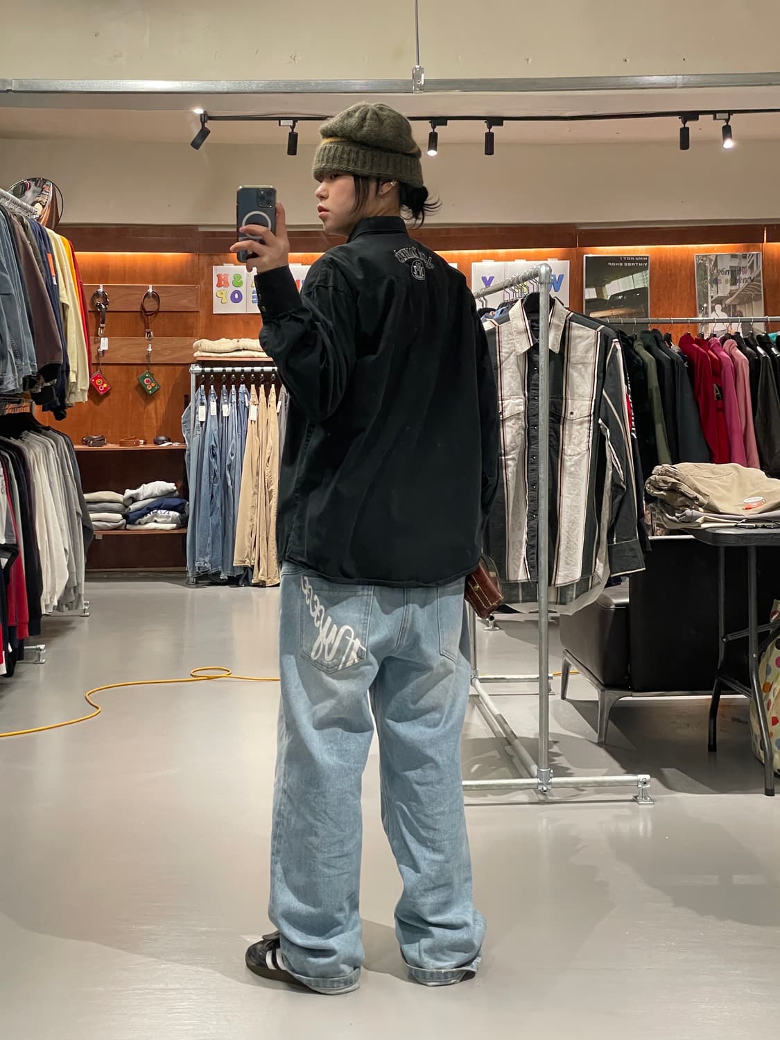 잭다니엘 X 랭글러 웨스턴 셔츠   상품이미지4