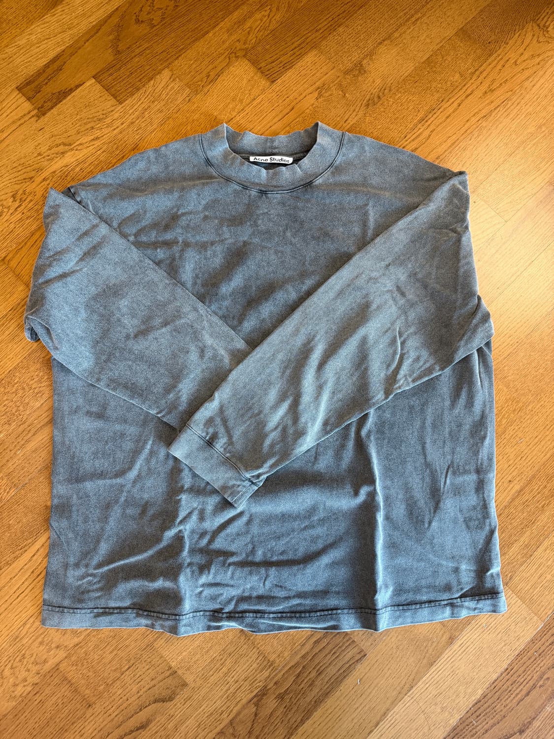 [M] 아크네 스튜디오 크루넥 긴팔 티셔츠 상품이미지1