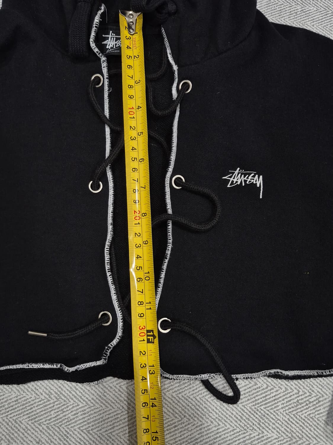 (희귀템) 스투시 댄서 크롭 후드티 여성 100사이즈 상품이미지10