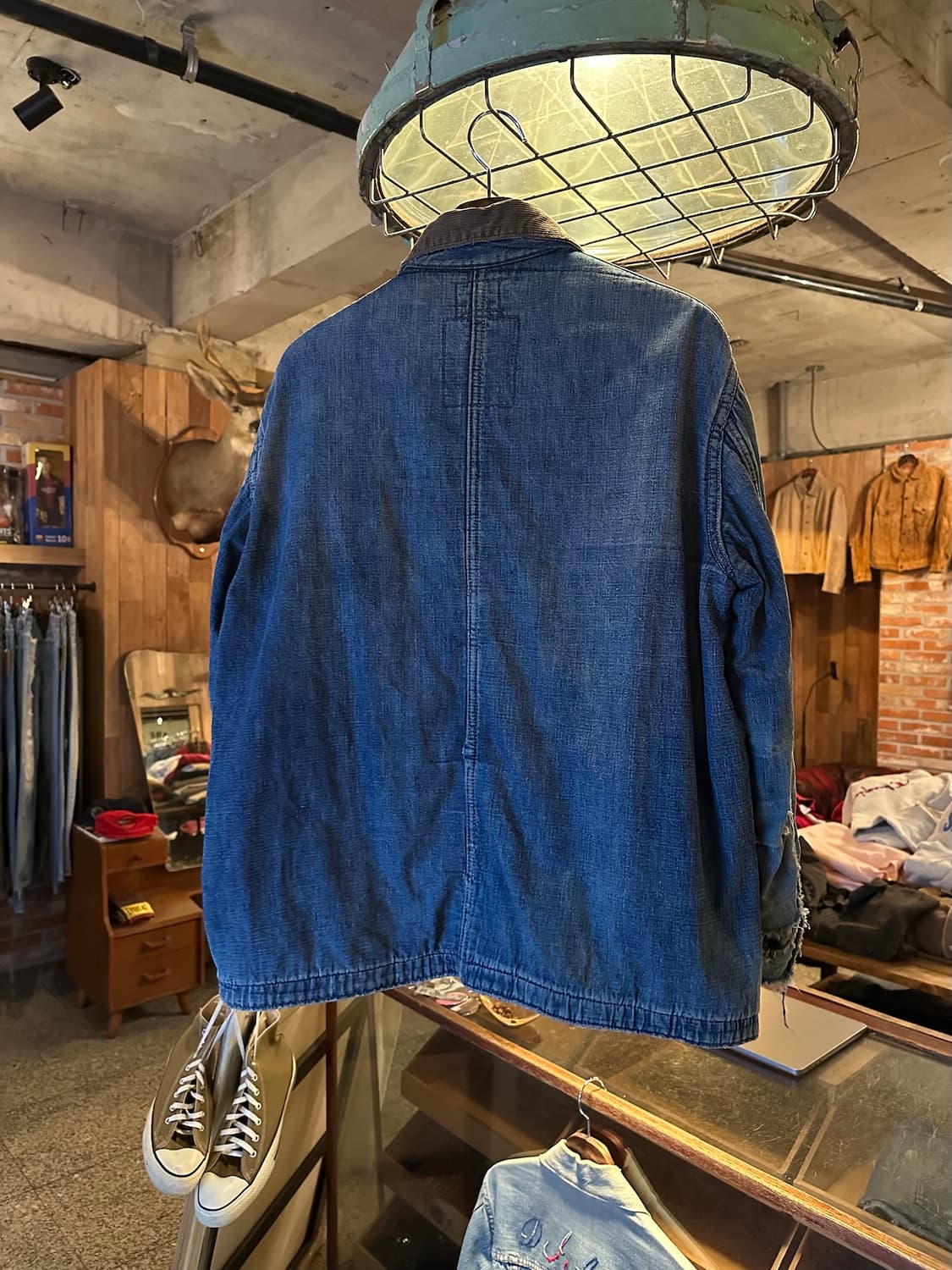 50s USA 빈티지 몽고메리워드 Pioneer 데님 초어 자켓 상품이미지5