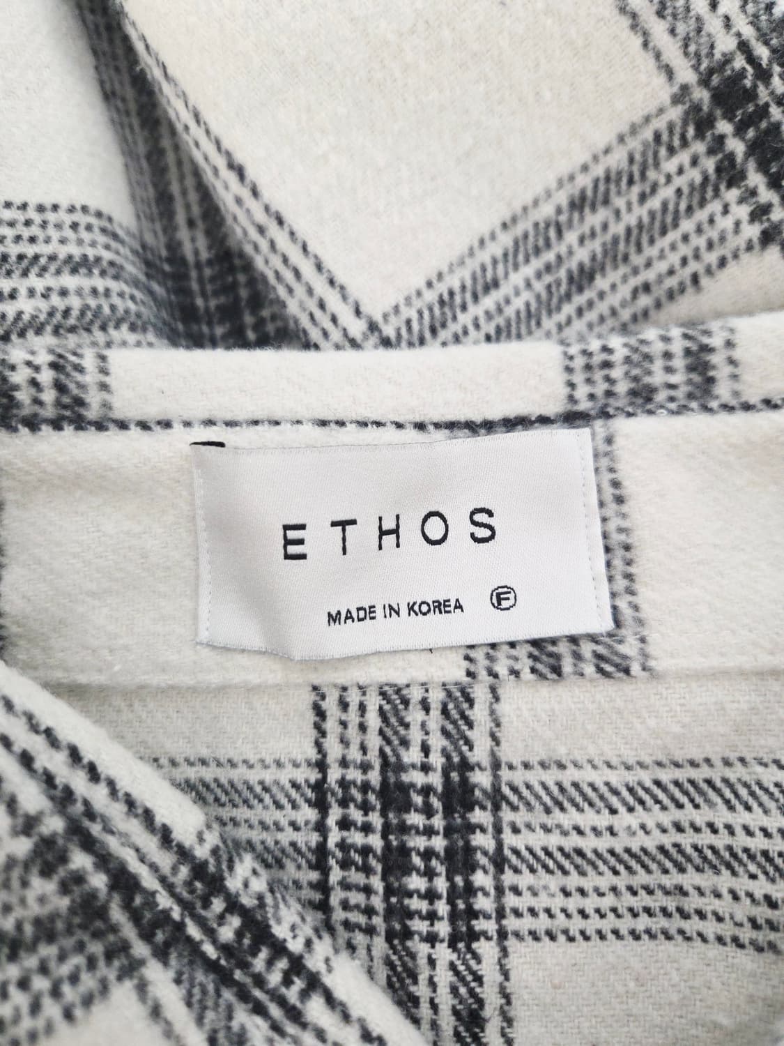 ETHOS 에토스 오버핏 타탄 체크 플란넬 셔츠 상품이미지6