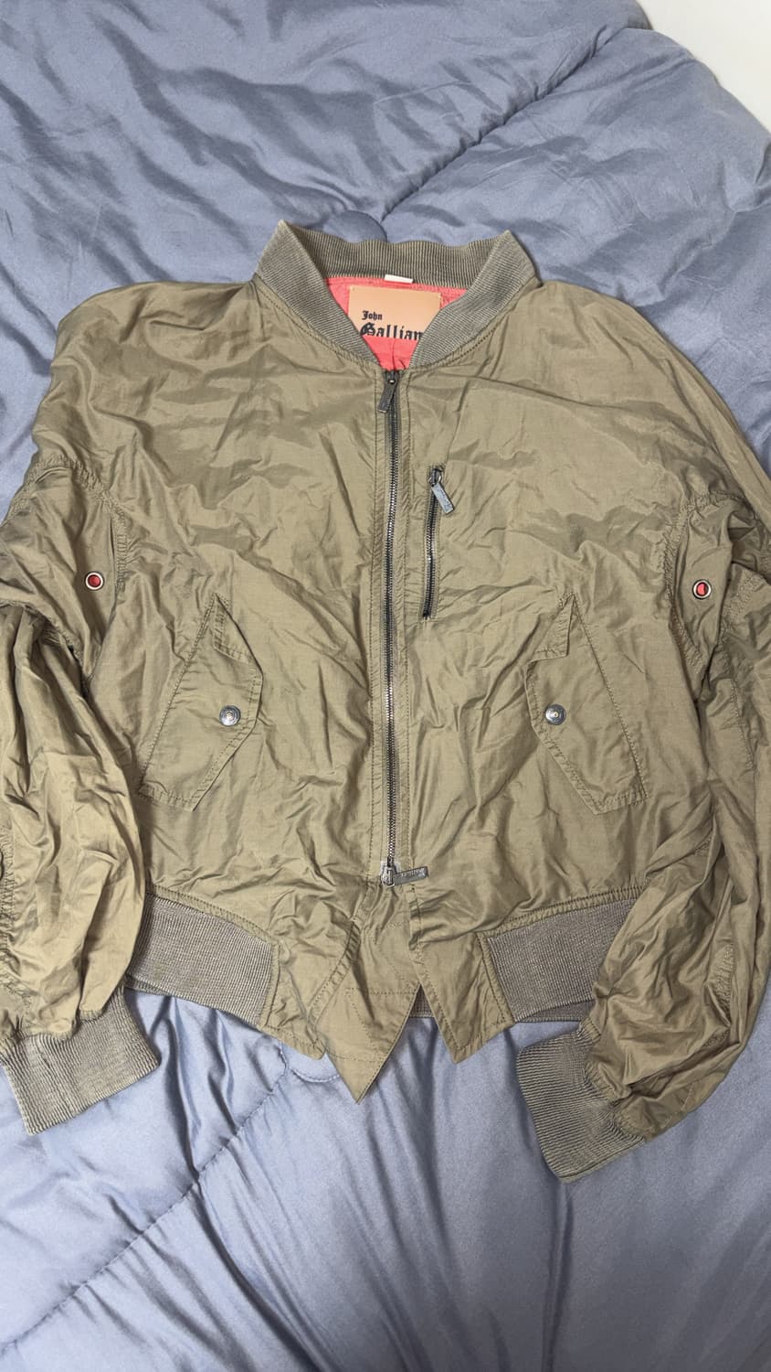 존갈리아노 카키 봄버 46 사이즈 상품이미지1