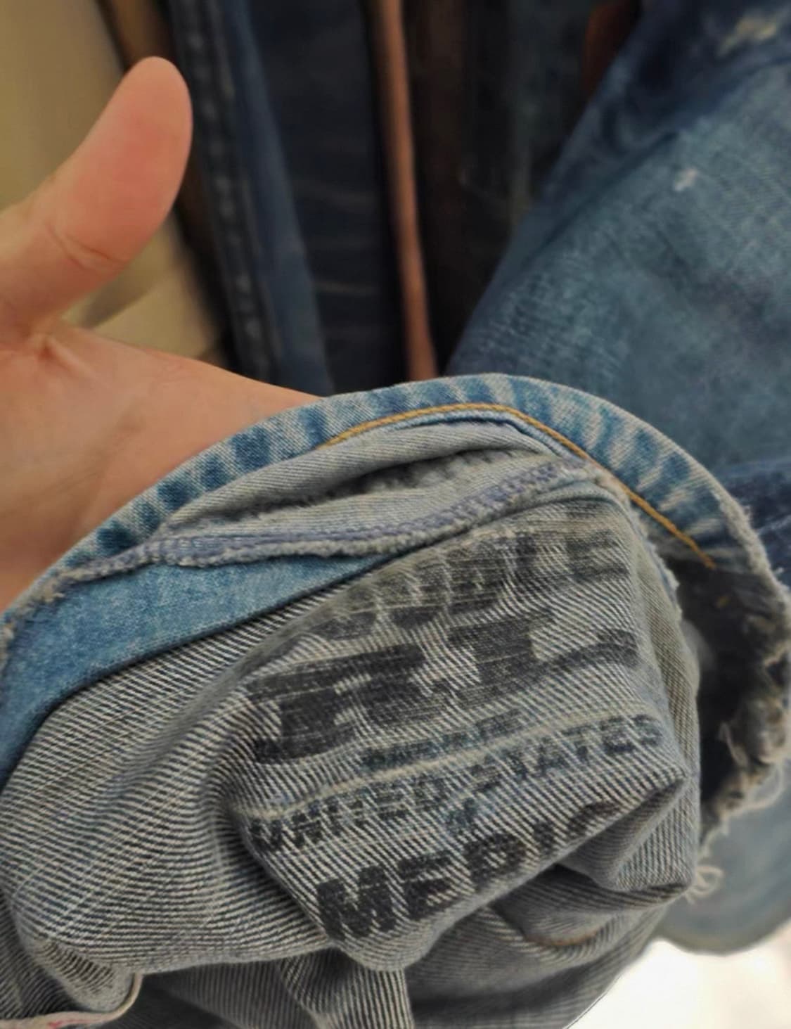 RRL 조니뎁 청바지 볼티모어 32/32 상품이미지4