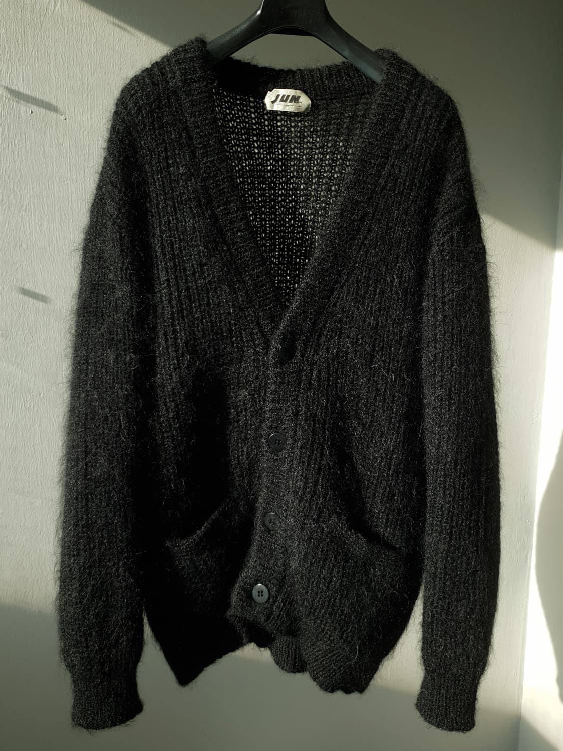 80s 90s JUN MEN mohair cardigan 상품이미지2