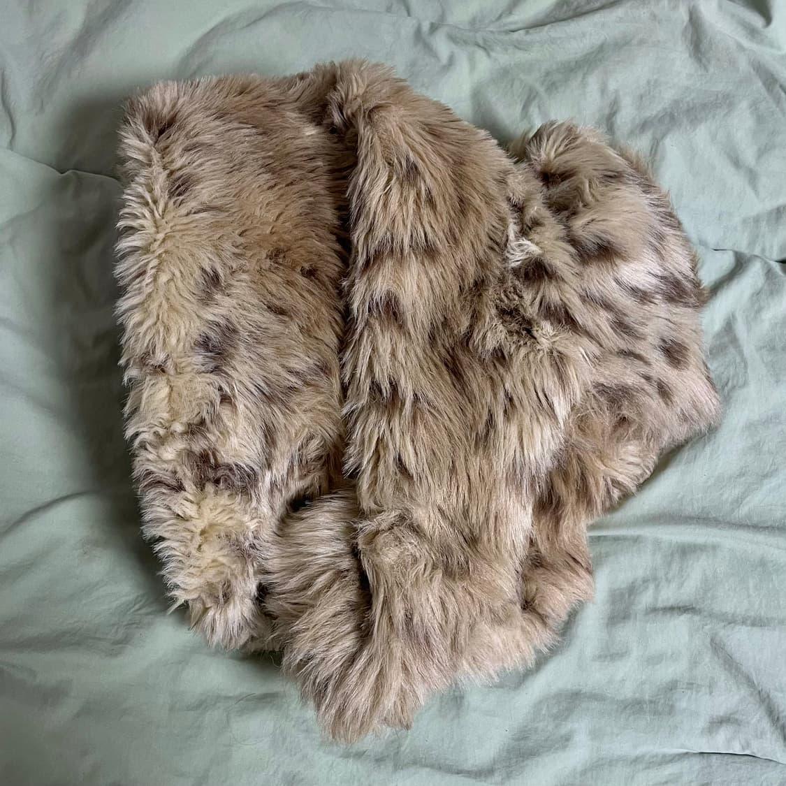 y2k 호피 퍼자켓 상품이미지3