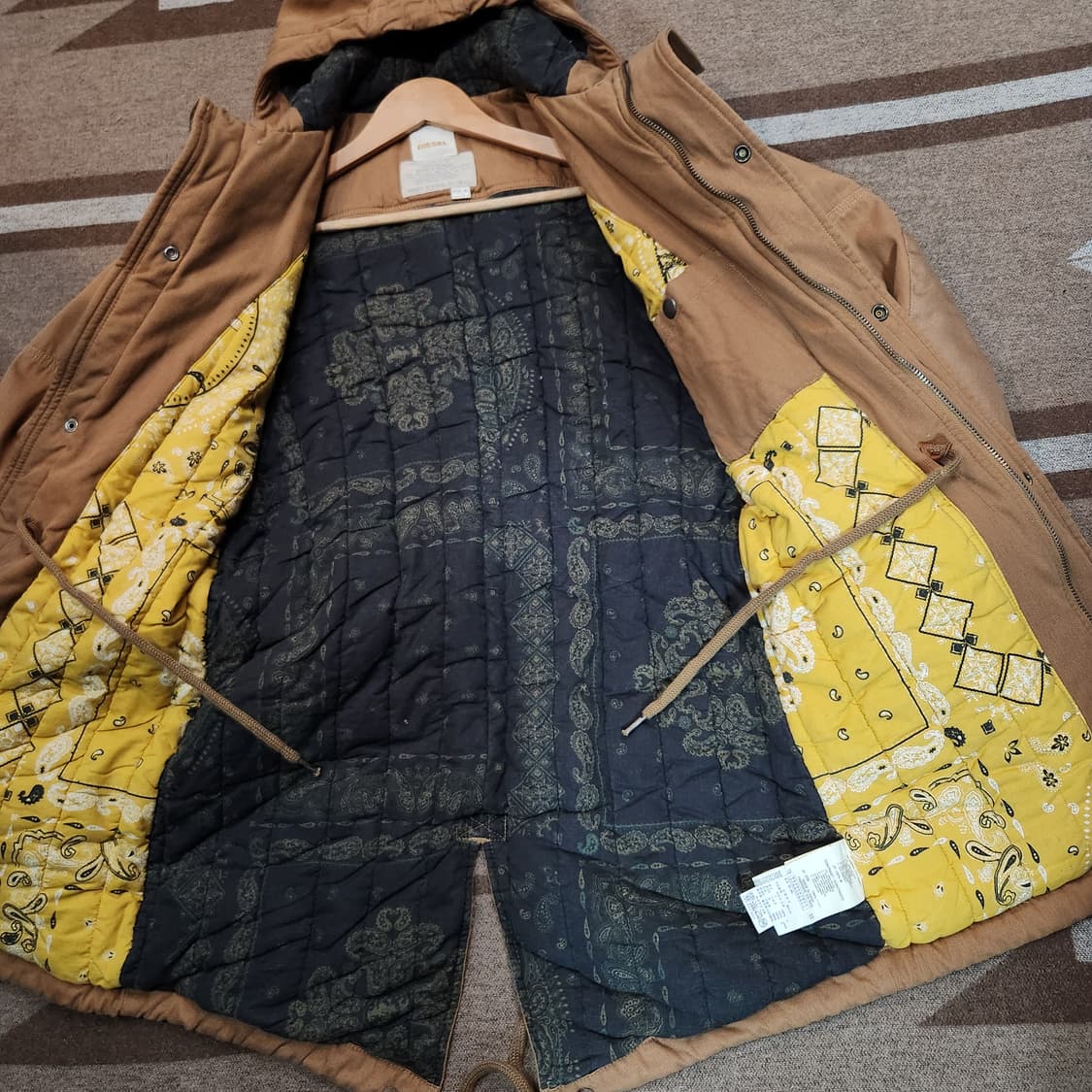 Diesel 디젤 M-51 피쉬테일 헌팅 파카 M~L 95~100 상품이미지5