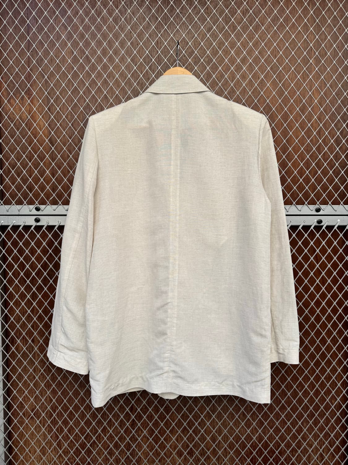 아뜰리에나인 나인 오트밀 보카시 린넨 카라 자켓 F 상품이미지10