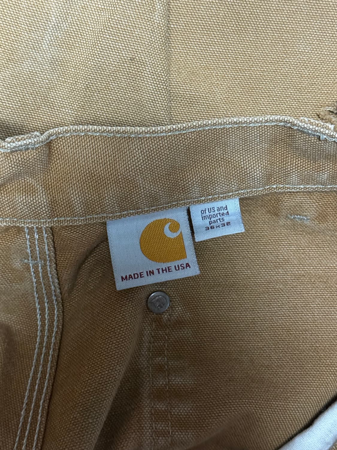 36) 빈티지 칼하트 더블니 팝니다 상품이미지3