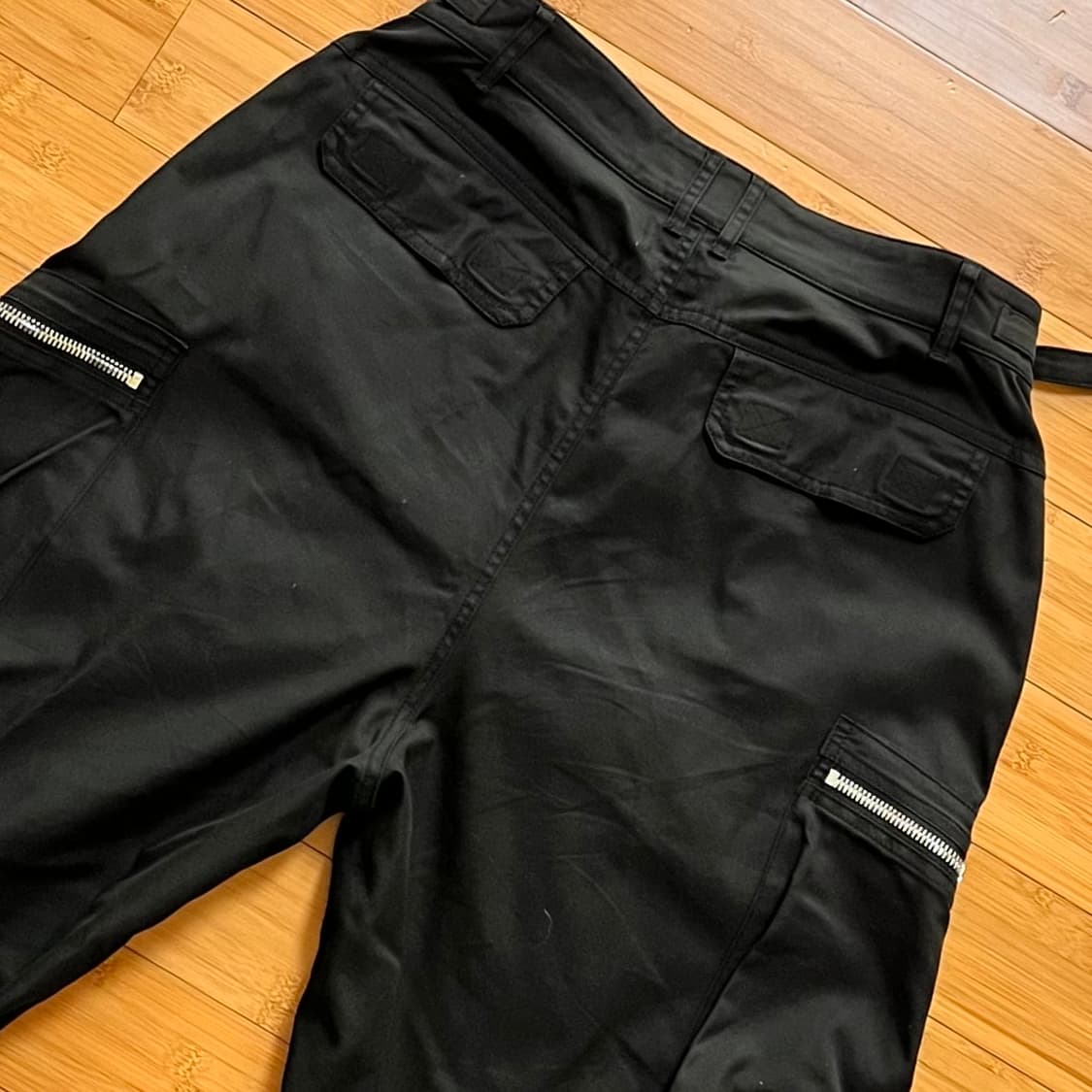 이에이 블랙 카고팬츠 LARGE 상품이미지4