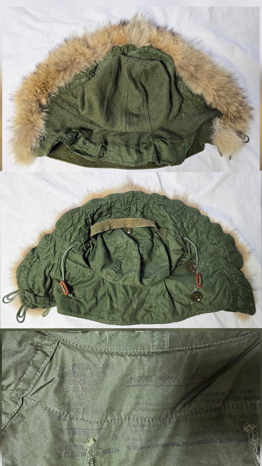 1세대 진나단 오리지널 M51 피쉬테일 파카 풀세트 M 상품이미지9