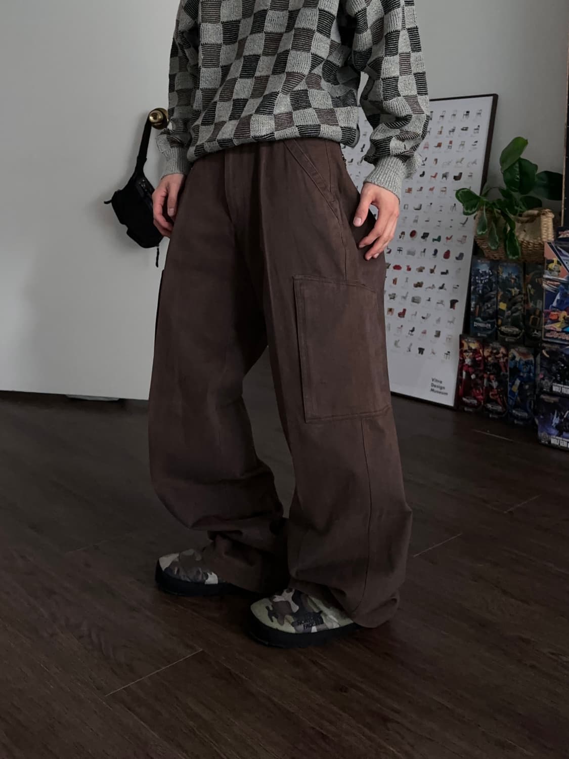 Form Daka 루즈 스트레이트 카고 트라우저 상품이미지2