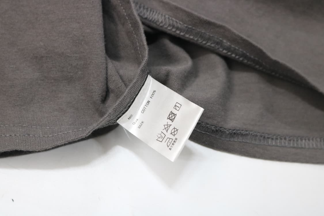 벤디즈(Bends) 로마의 휴일 그래픽 빈티지 차콜 티셔츠 (XL) 상품이미지8