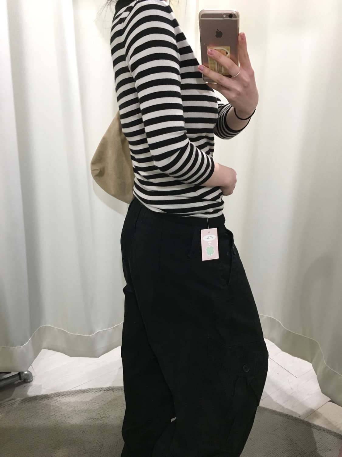 emma james stripe v-neck knit 상품이미지6