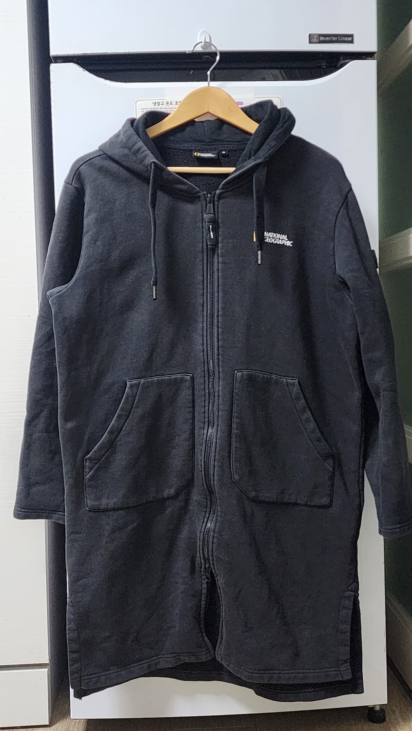 내셔널지오그래픽 롱 후드 집업 XS 상품이미지1