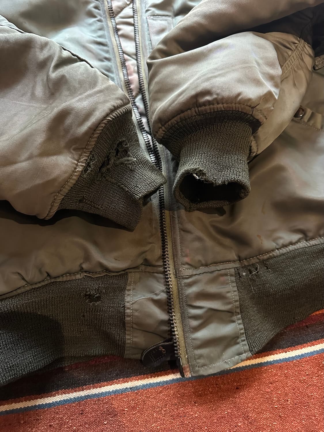 50s USA 스카이라인 8279 MA-1 봄버 자켓 상품이미지10