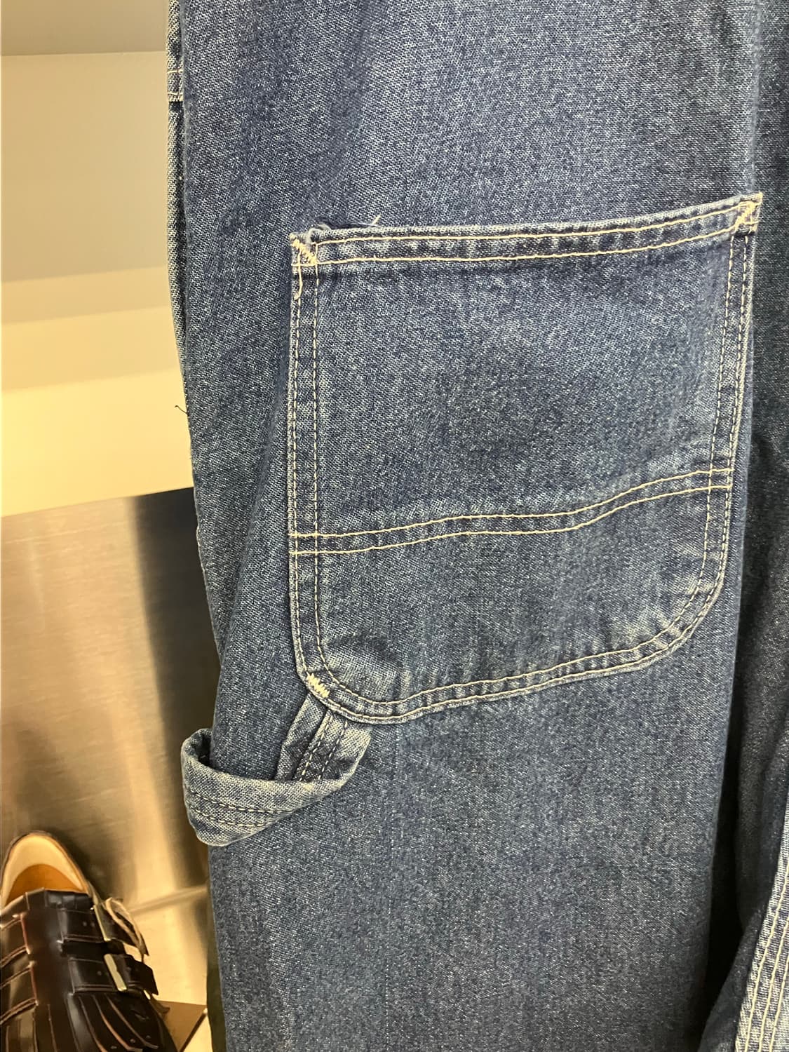 칼하트 진청 오버롤 상품이미지6