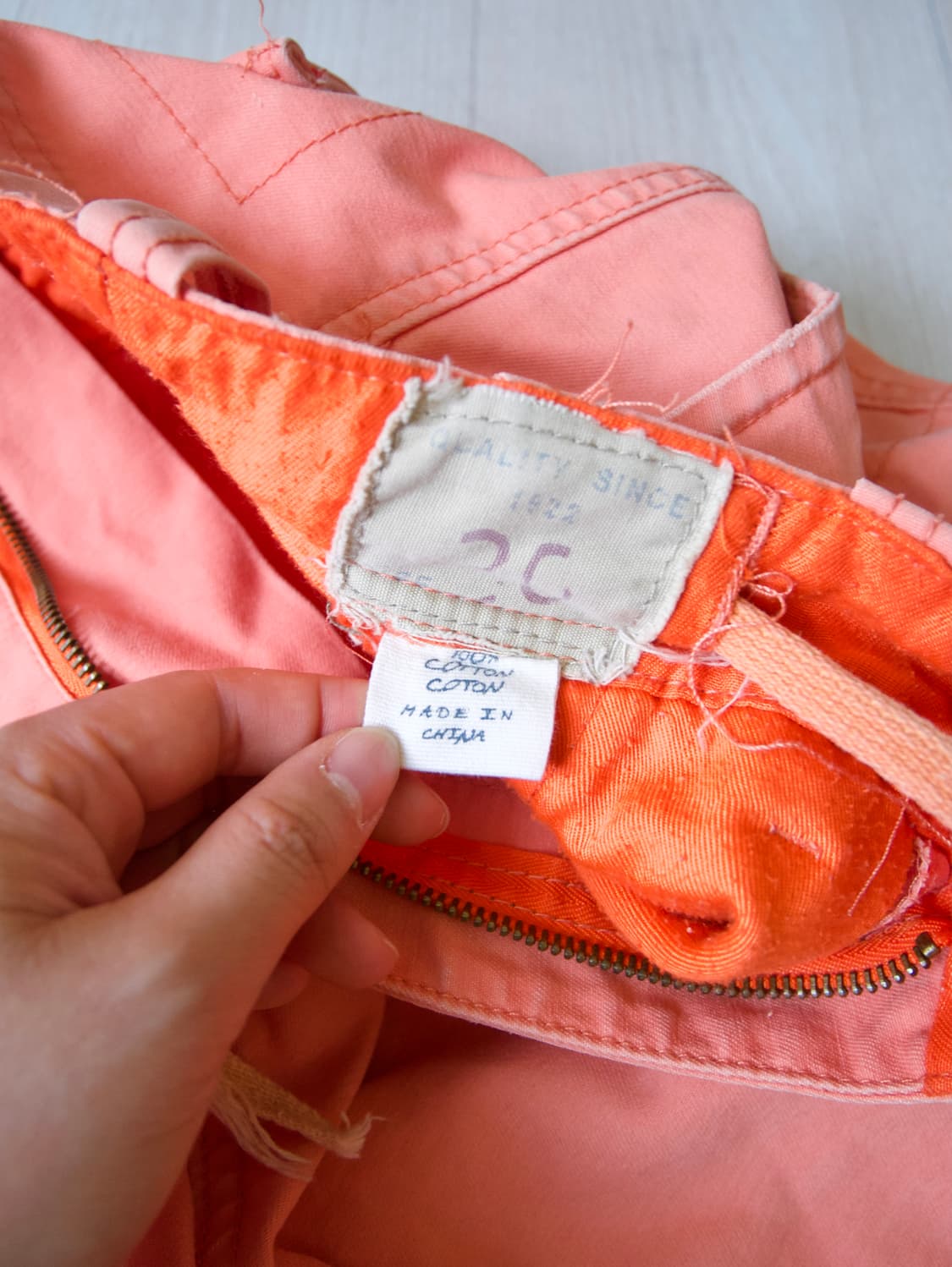 [HCO 1922] orange cargo short 상품이미지9