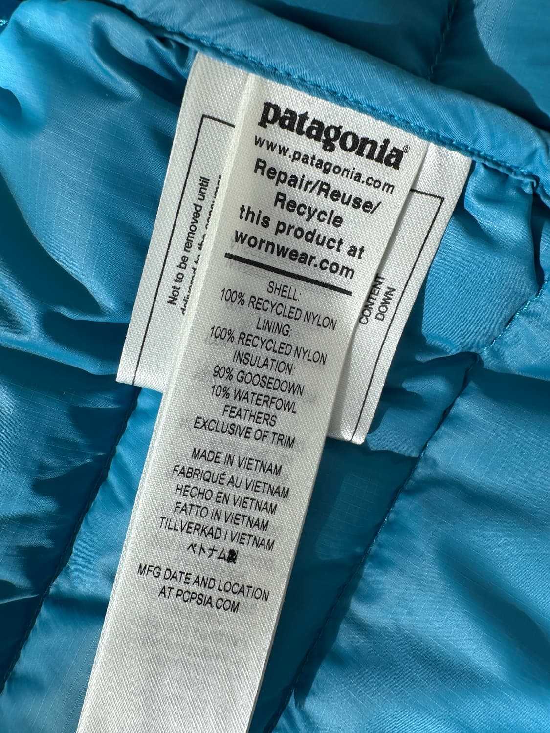 파타고니아 패딩조끼 상품이미지5
