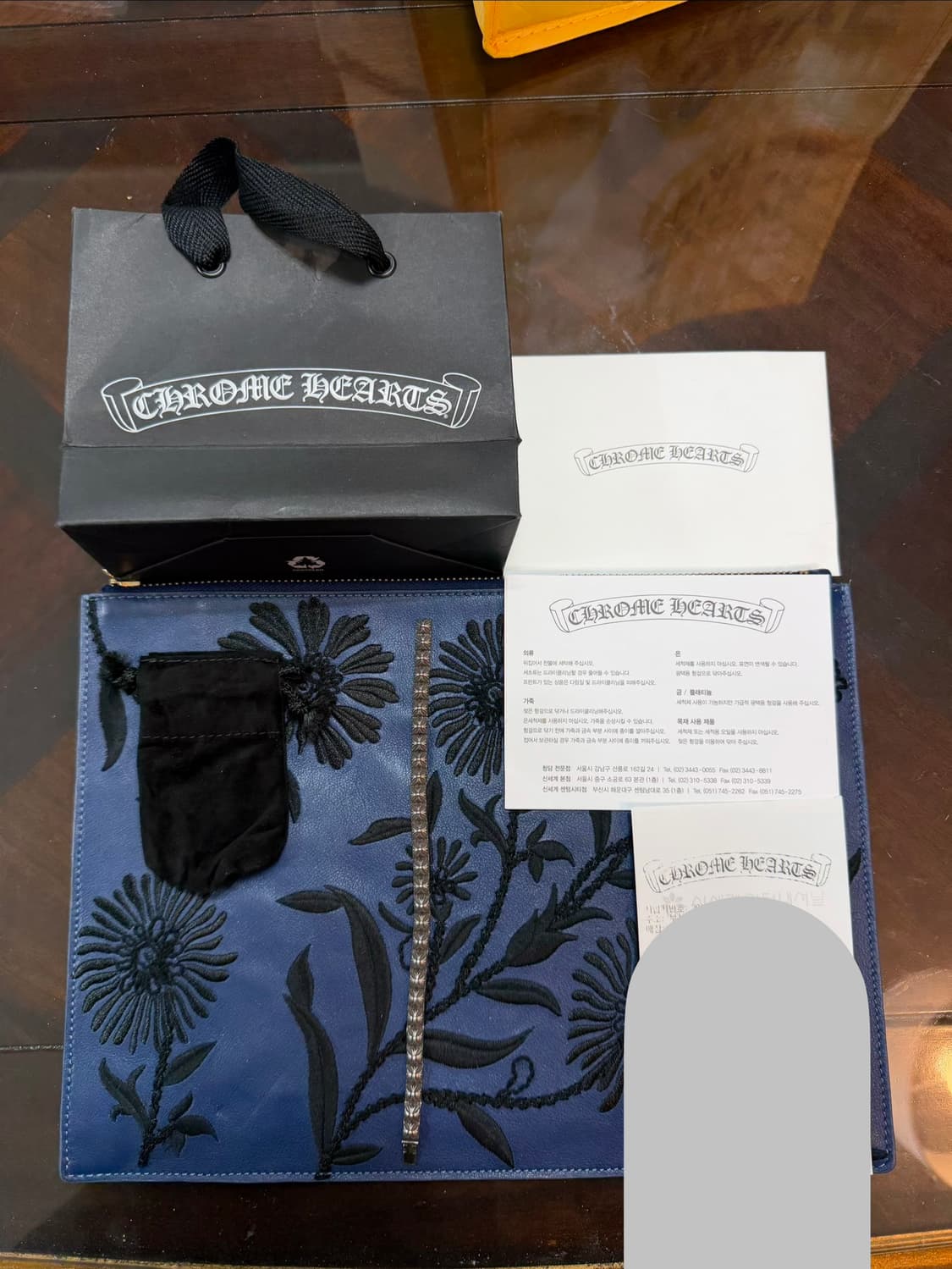 크롬하츠 피라미드팔찌 국내백화점 구매 출구상품 새상품급 팝니다.!! 상품이미지1