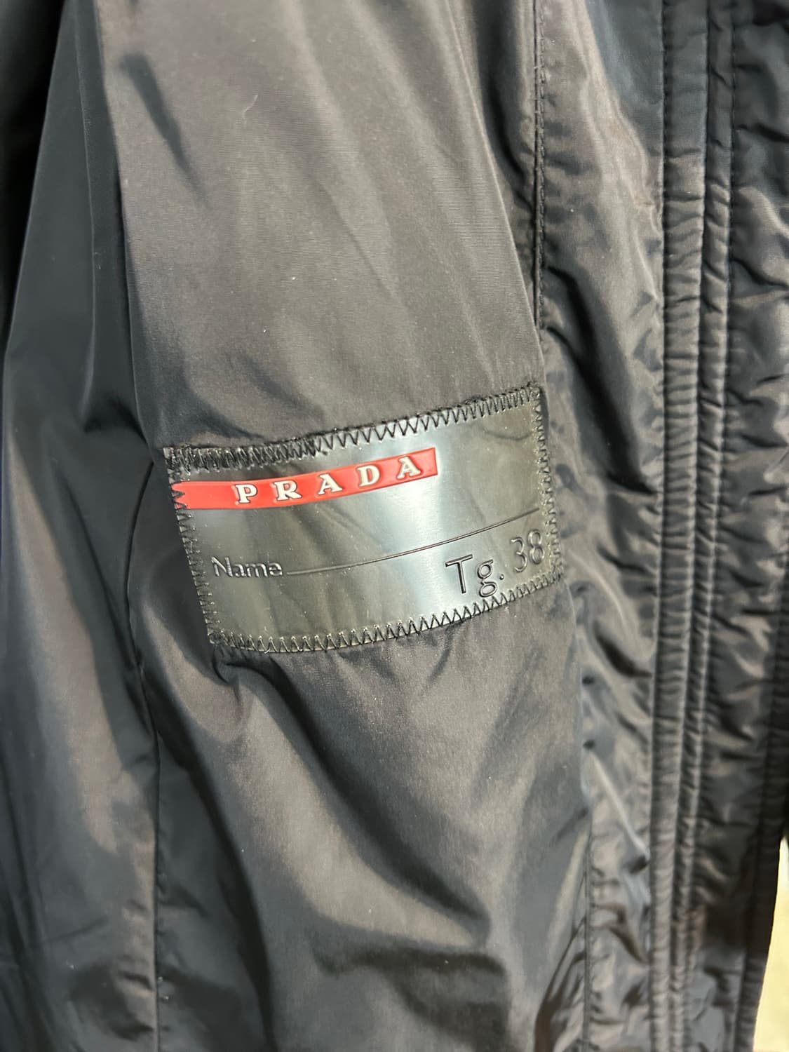 프라다 스포츠 나일론 패디드 코트 상품이미지7