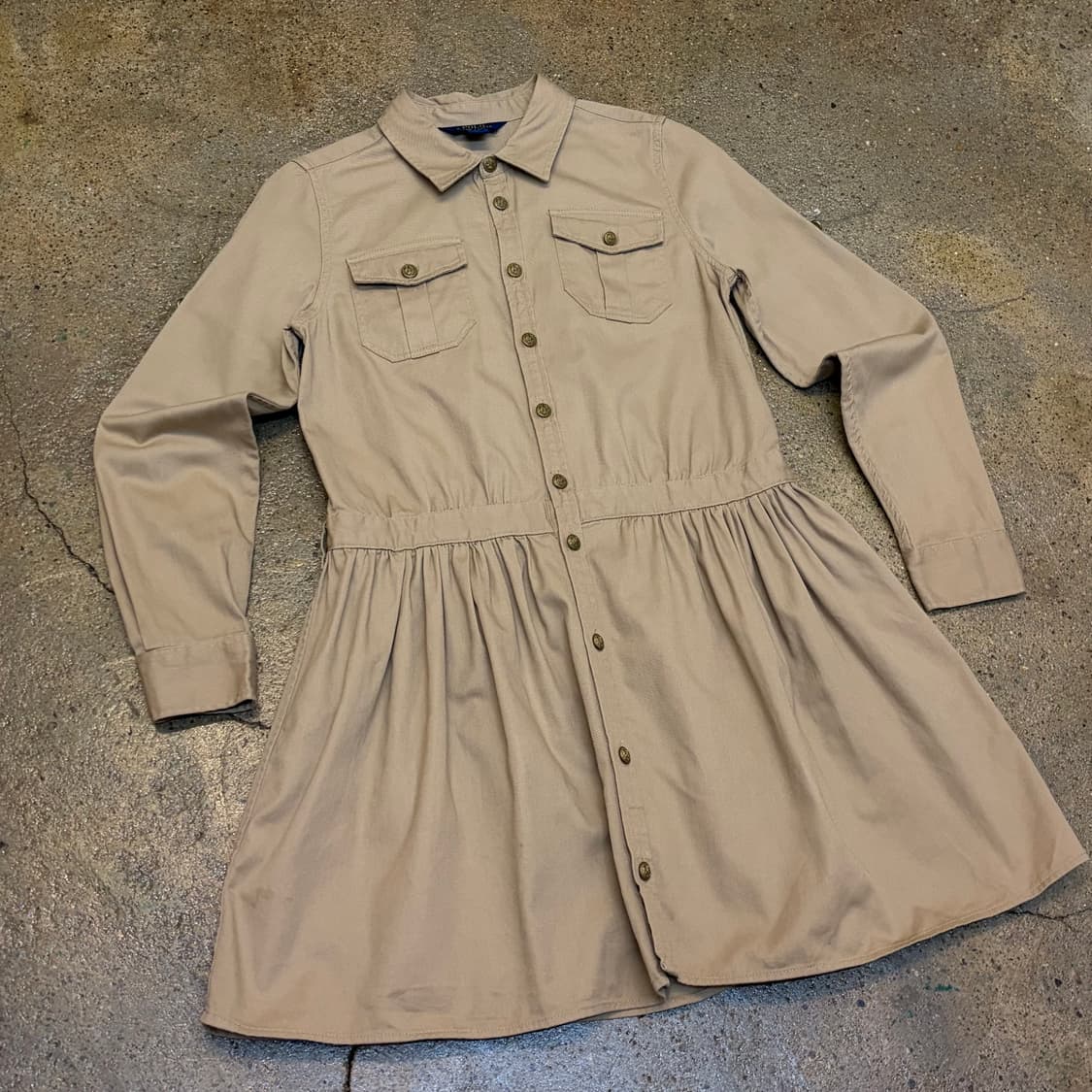 미국 빈티지 폴로랄프로렌 코츤 셔츠 원피스 상품이미지2