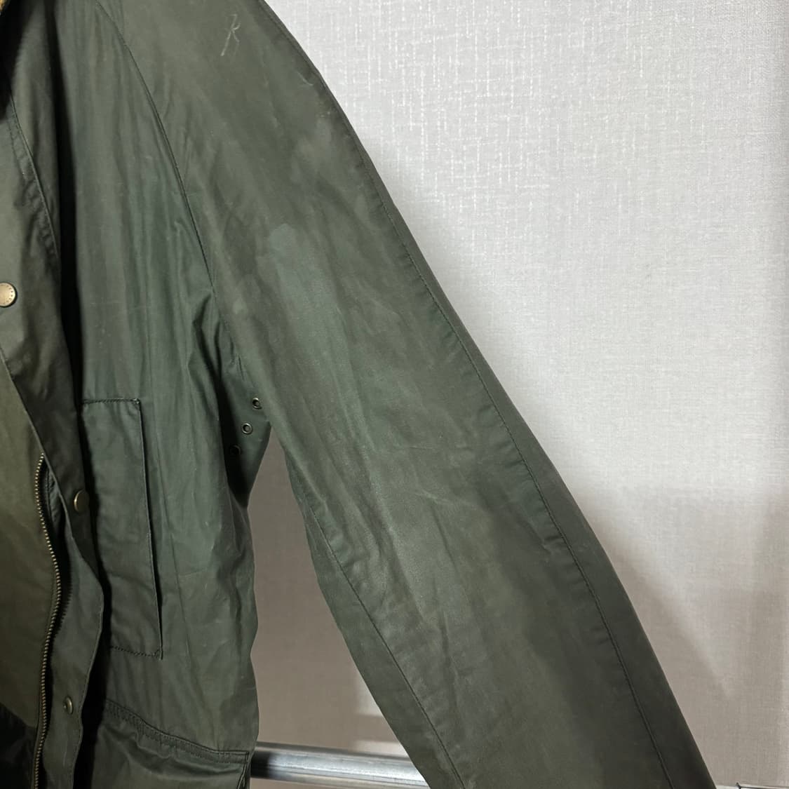바버 왁스 자켓 올리브 XL 상품이미지7