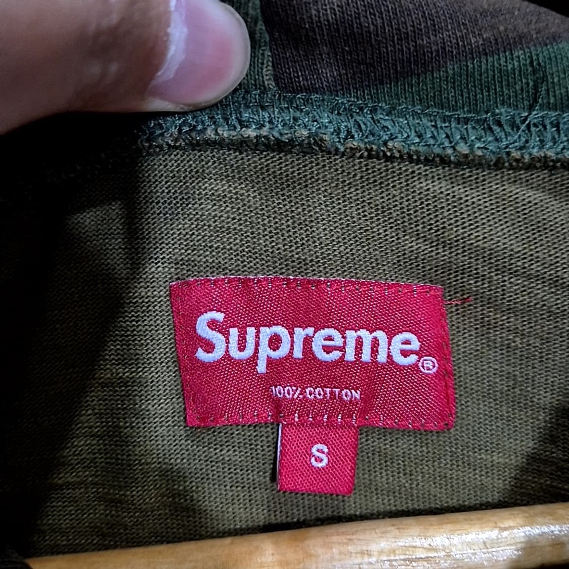 슈프림 스펠 카모 후드티 상품이미지3