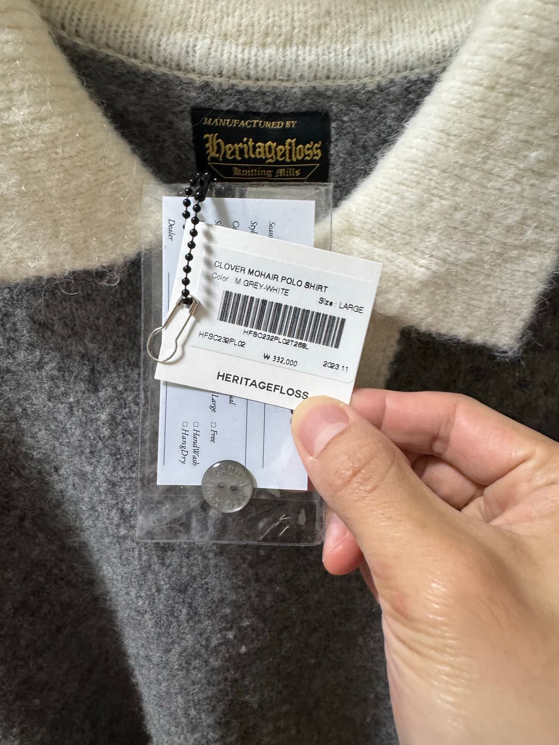 헤리티지플로스 모헤어 카라니트  상품이미지4