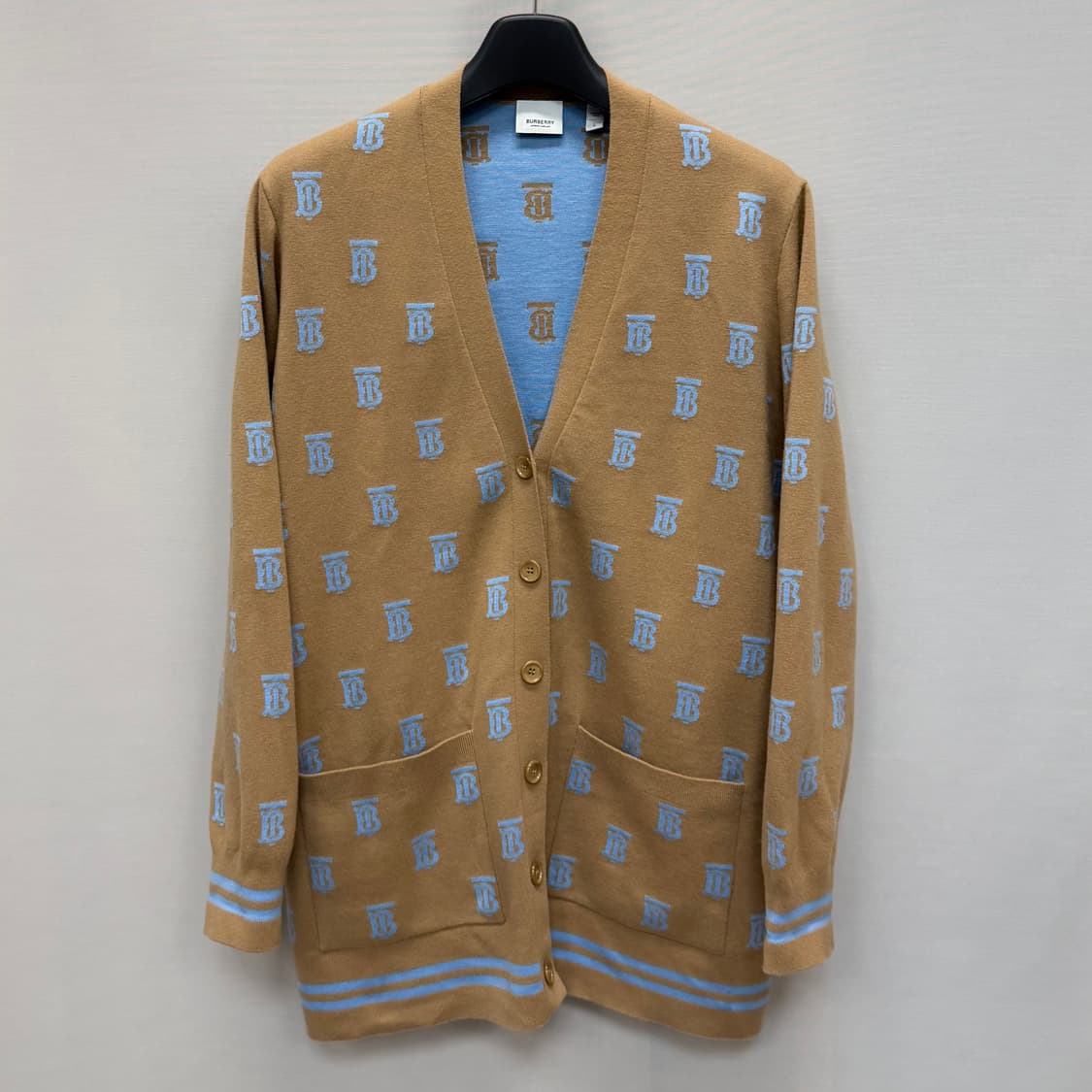 버버리 모노그램 울 실크 블렌드 가디건 ( 105~110 ) 상품이미지3