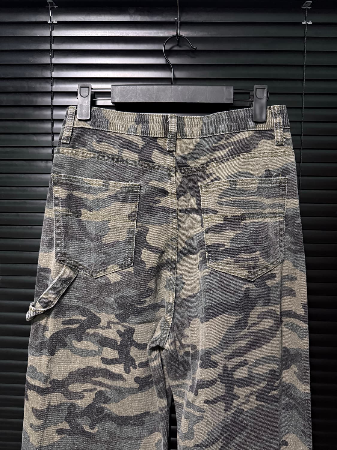 Jeans 카모 플라쥬 카펜더 카팬더 카고 워크 더블니 26 밀리터리 상품이미지3