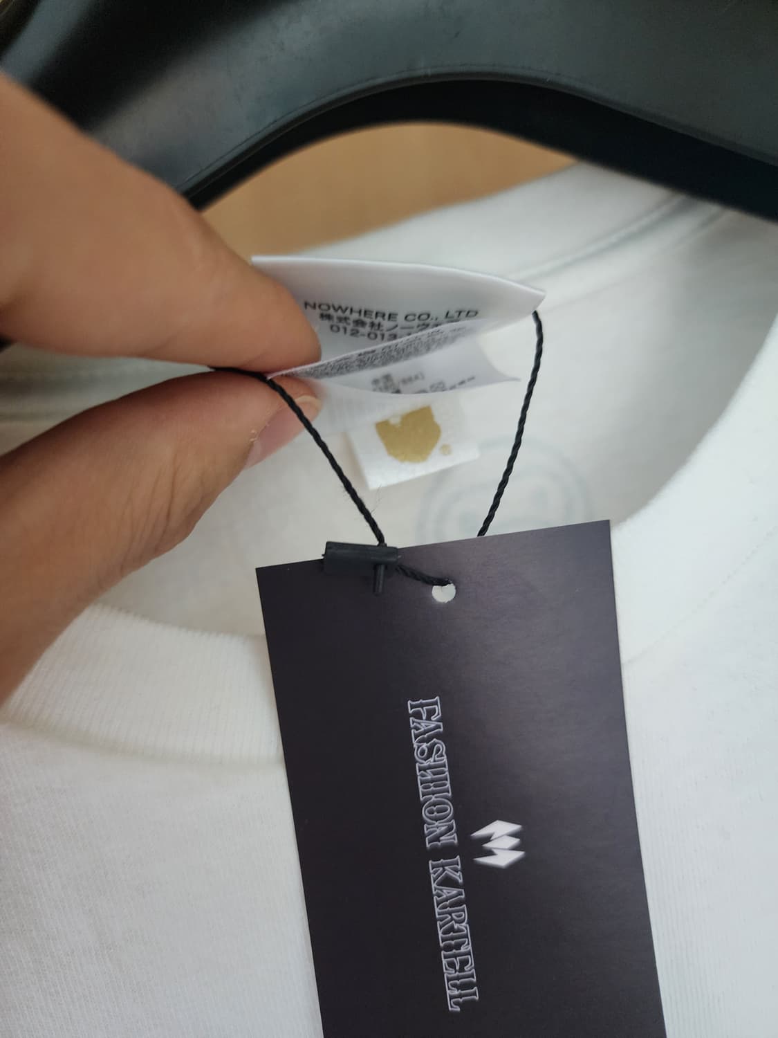 베이프 베이비 마일로 재팬 화이트 반팔티셔츠 XL 상품이미지3